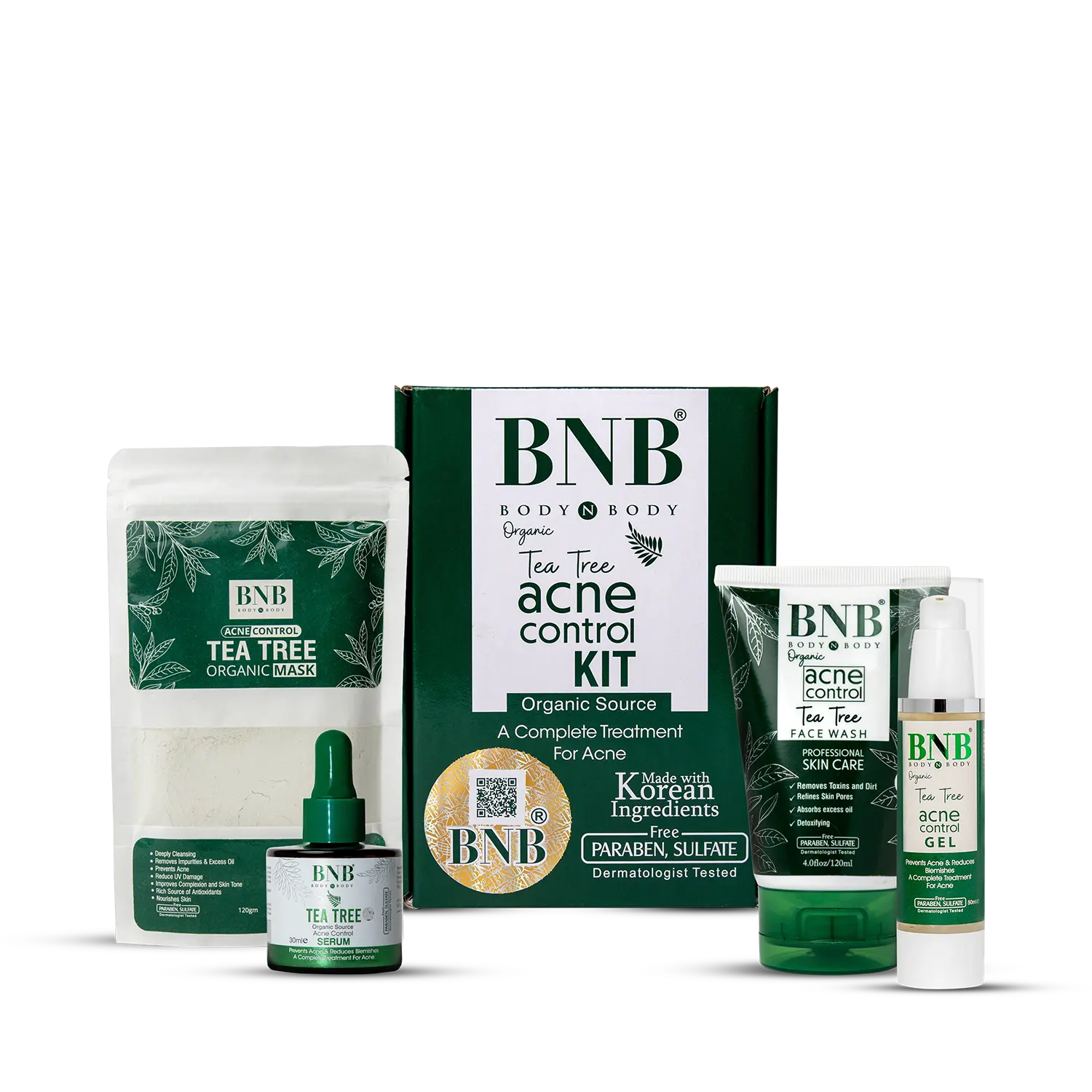Organic & Natural Acne Control Kit in Qatar & Bahrain | BNB Store