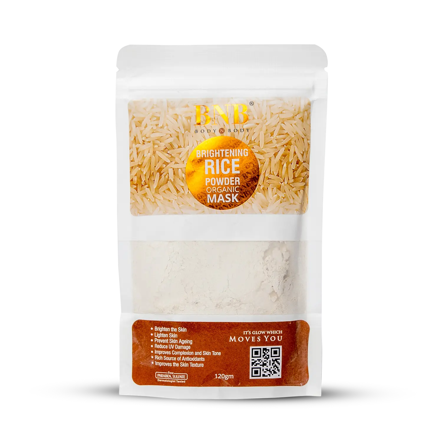 Organic Rice Extract Mask 120gm UAE & Qatar | BNB Store