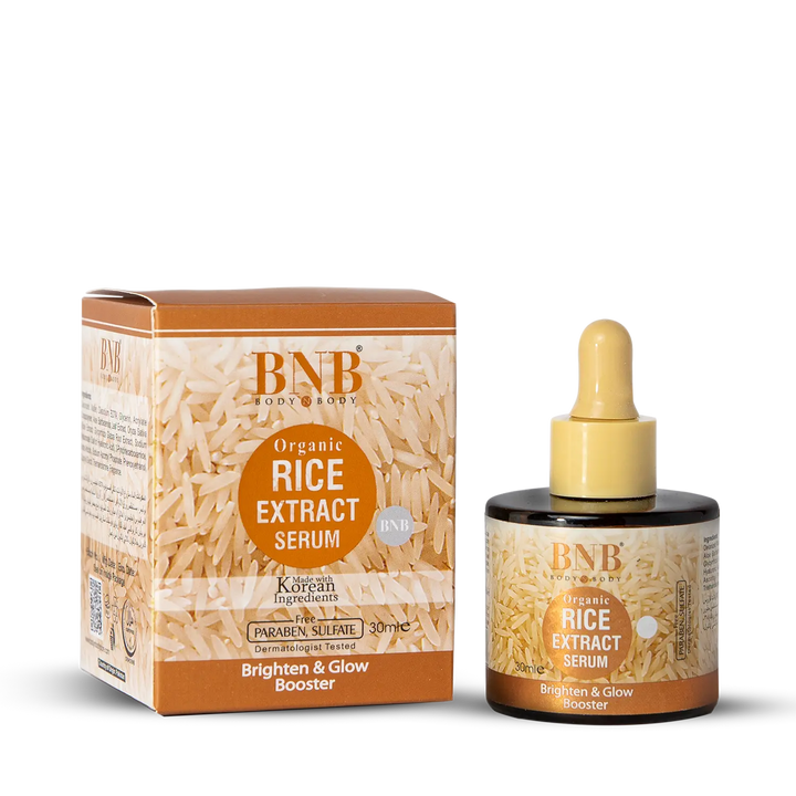 Organic Rice Extract Serum UAE & Qatar | BNB Store